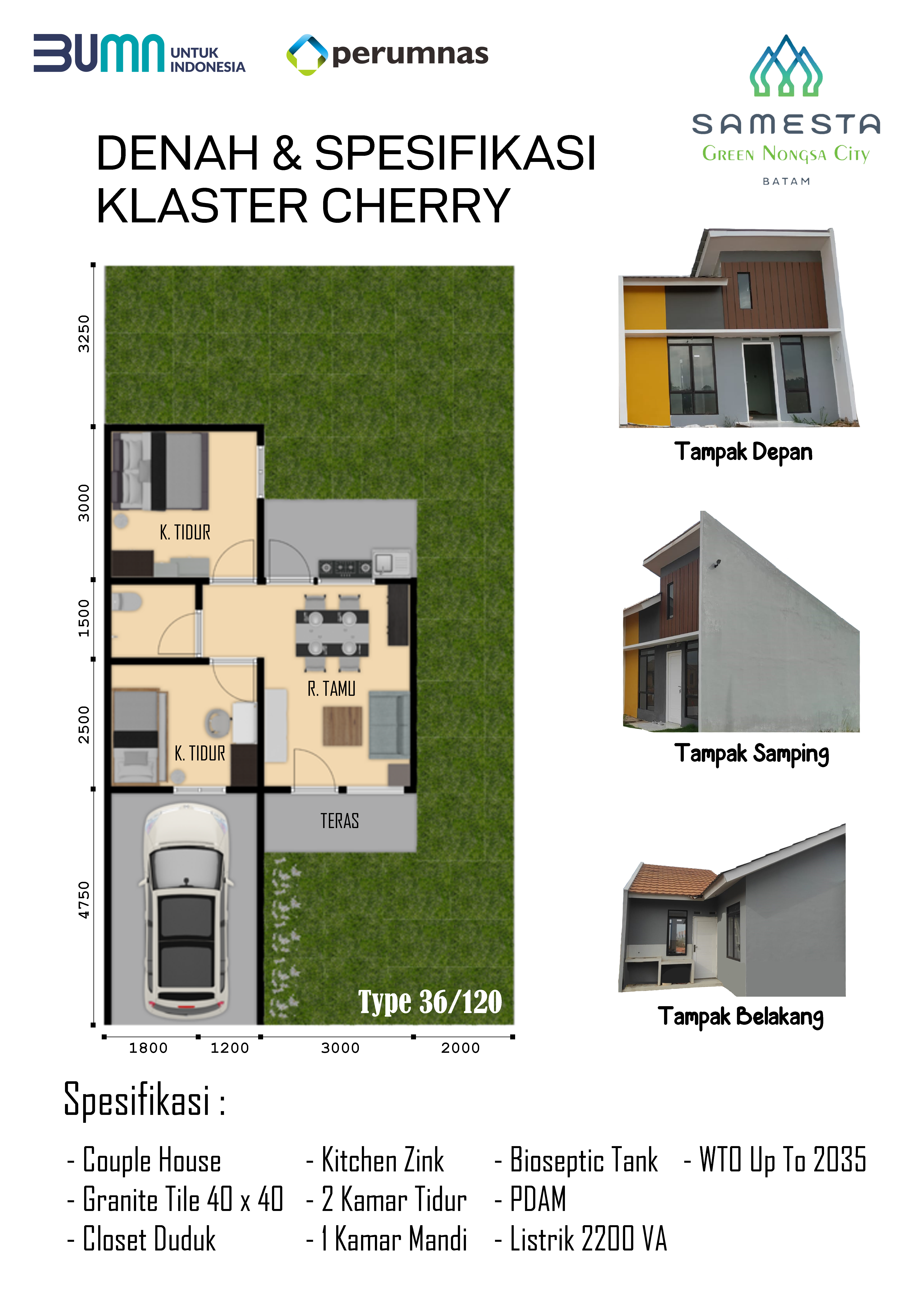 Denah layout