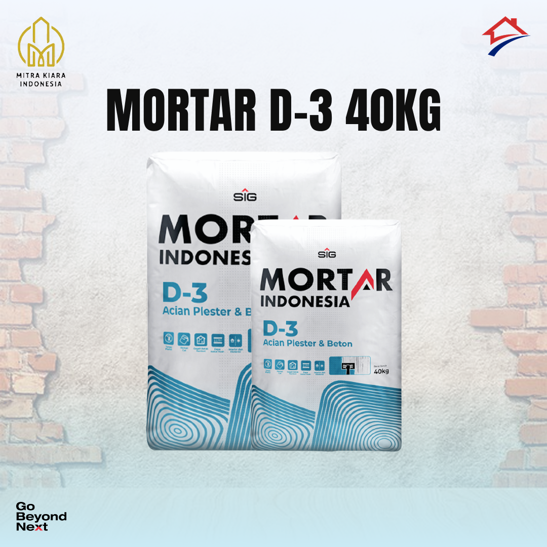 MORTAR INDONESIA D-3 ACIAN PLESTER-BETON