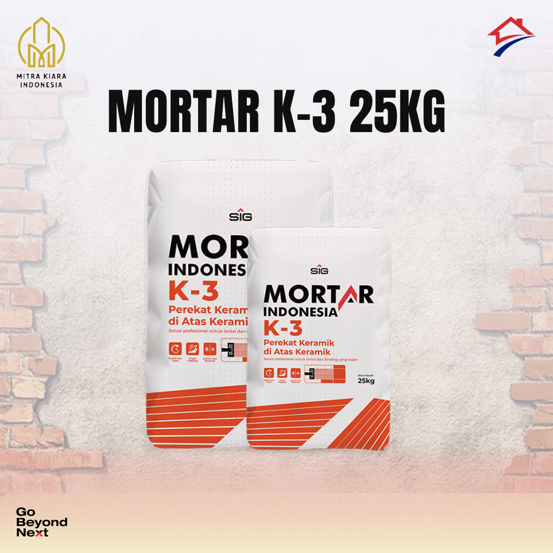 MORTAR INDONESIA K-3 PEREKAT KERAMIK