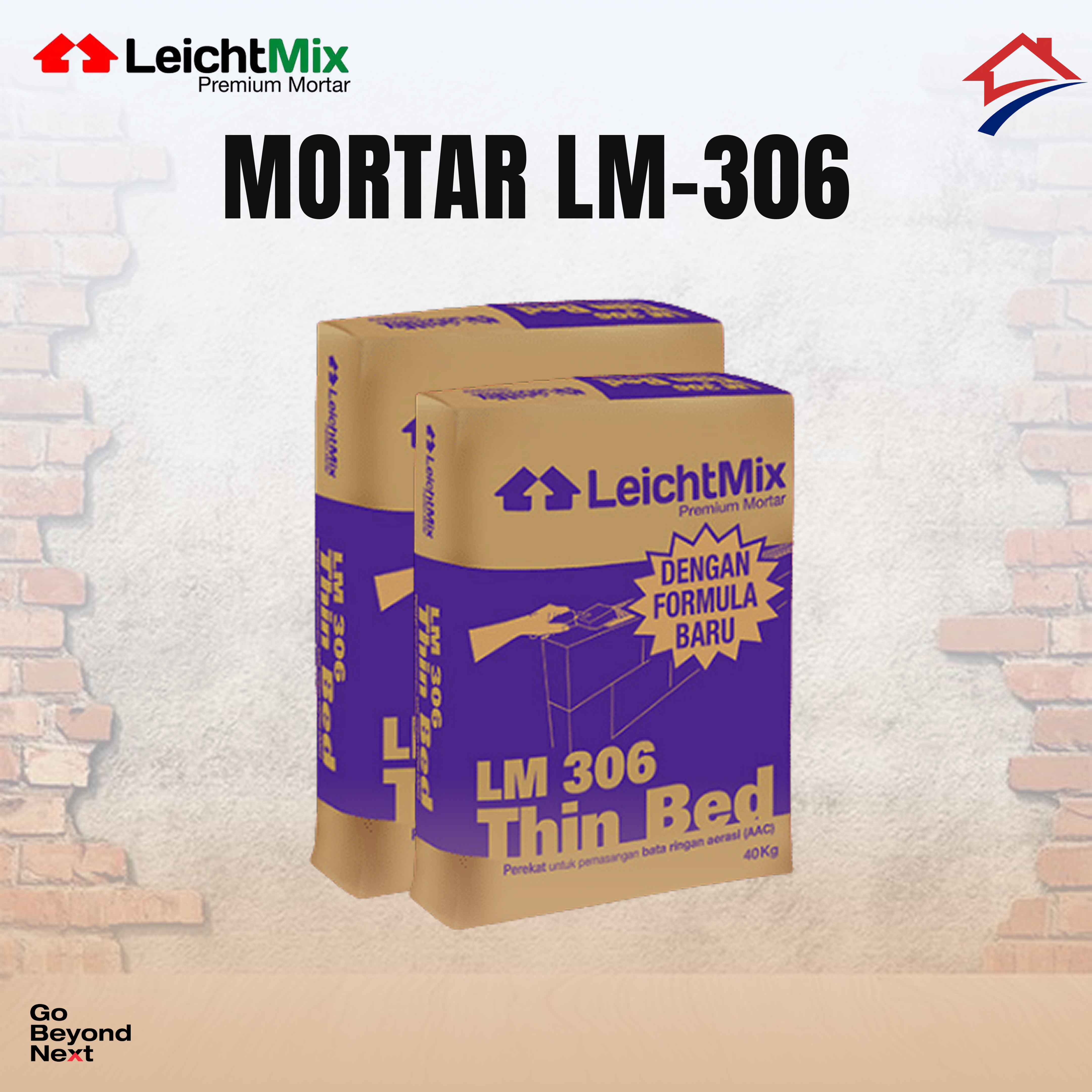 MORTAR LM 306 THINBED