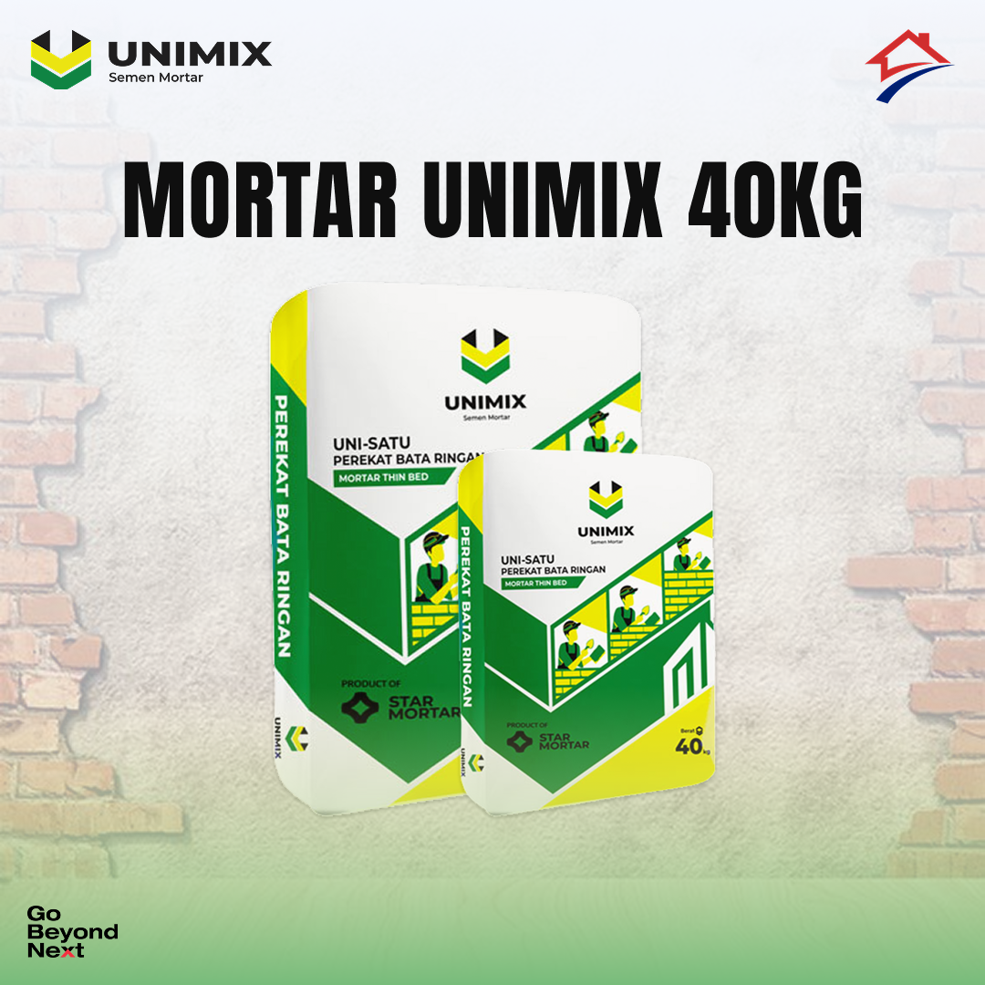 MORTAR UNI SATU PEREKAT BATA RINGAN